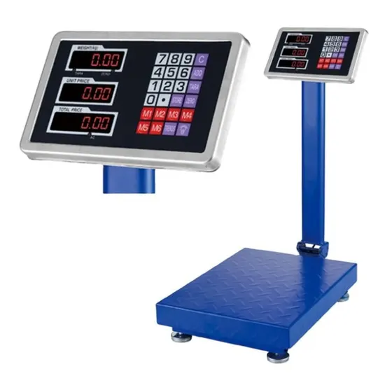 150 to 500 kg platform scale