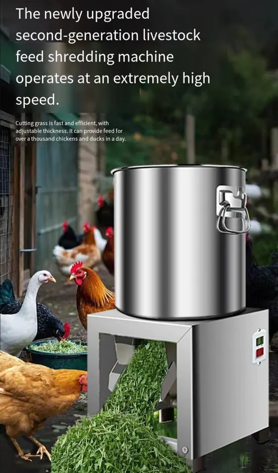 304 stainless grass chopper