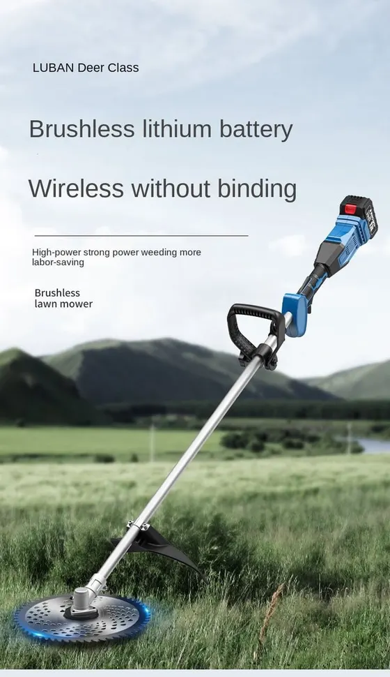 Professional cordless brush cutter