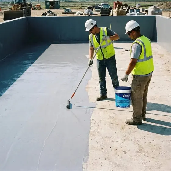Roof waterproof coating