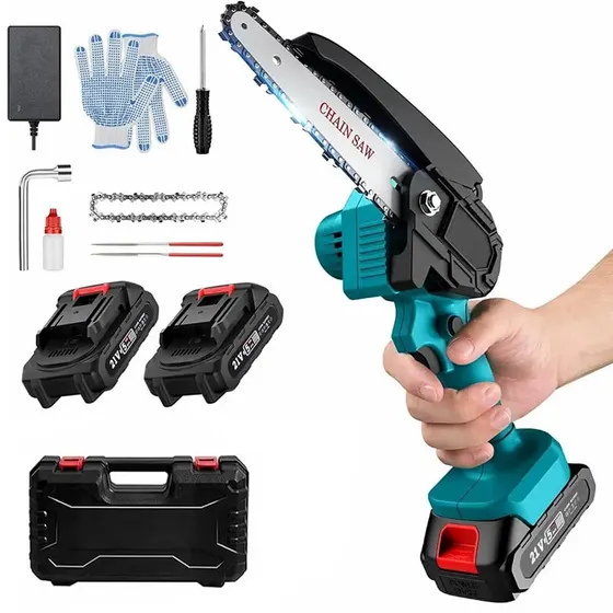 6-inch mini chainsaw